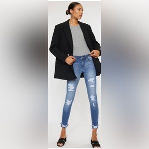Kancan Florence Mid Rise Super Skinny Jeans